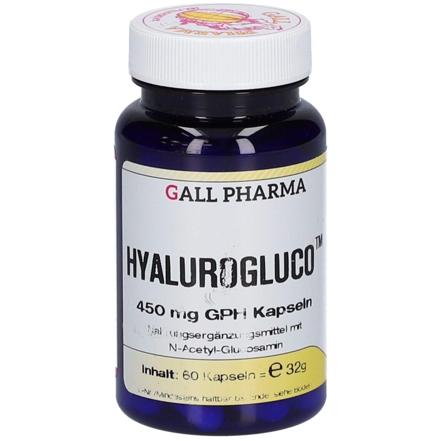 GALL PHARMA Hyalurogluco™ 450 mg GPH Kapseln