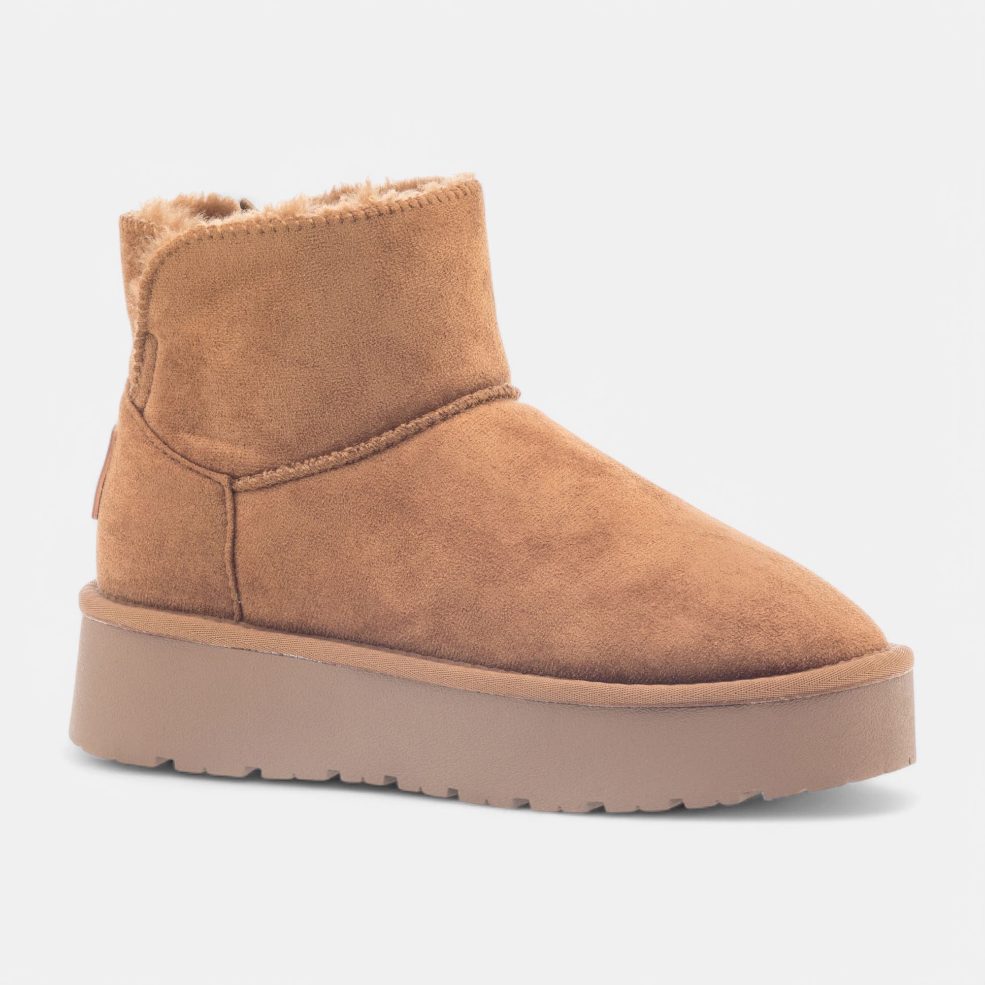 Boots Femme camel