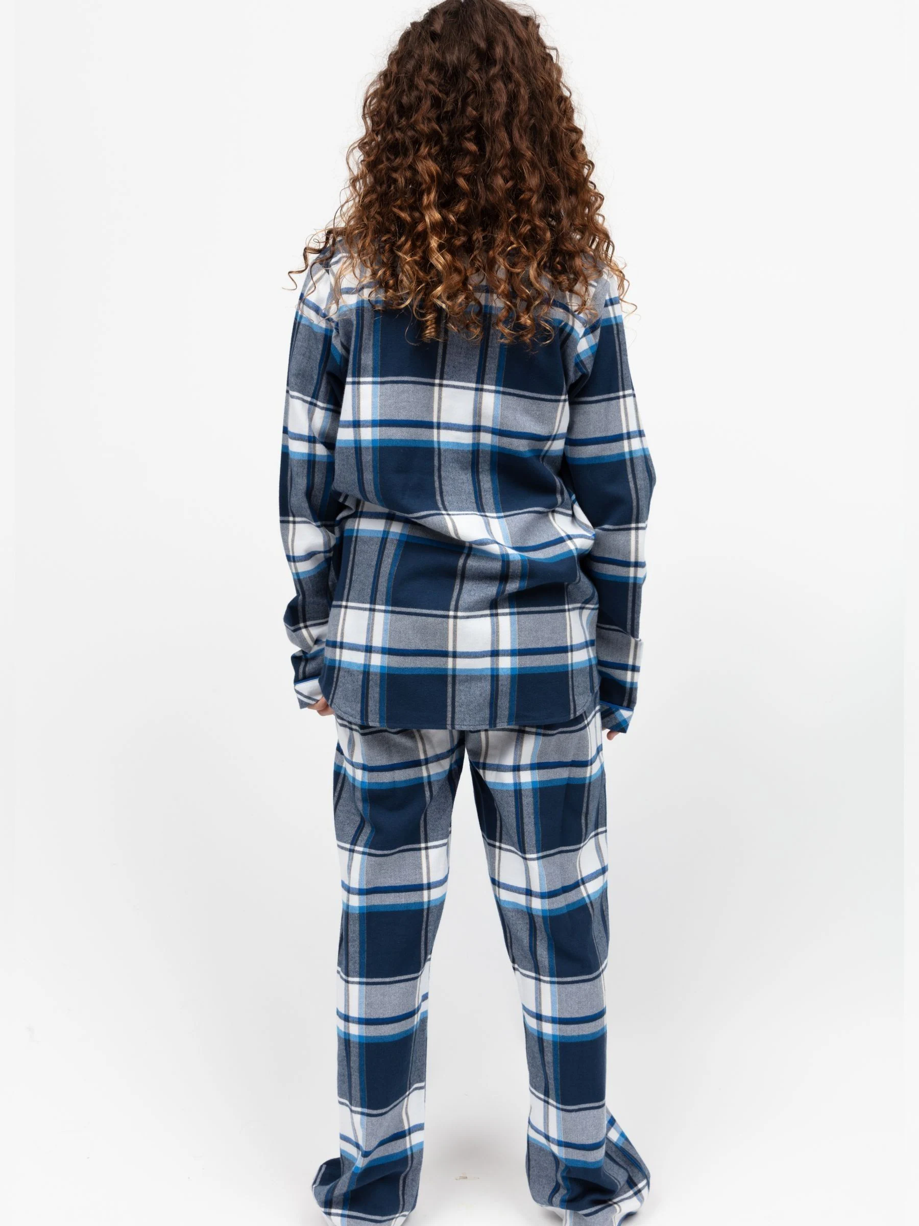 Cyberjammies Minijammies geruite pyjamaset met lange mouwen van 100% katoen