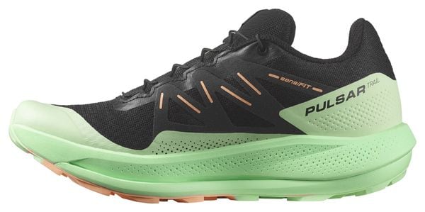 Chaussures de Trail Femme Salomon Pulsar Trail Noir/Vert