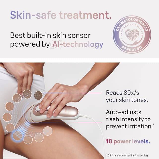 Braun Series 7 Skin i·expert IPL PL7253 (hvid/guld)