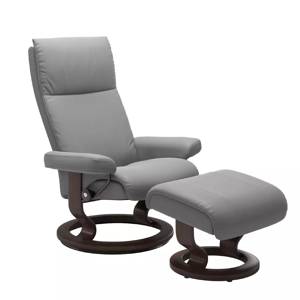Sessel mit Hocker Aura Classic