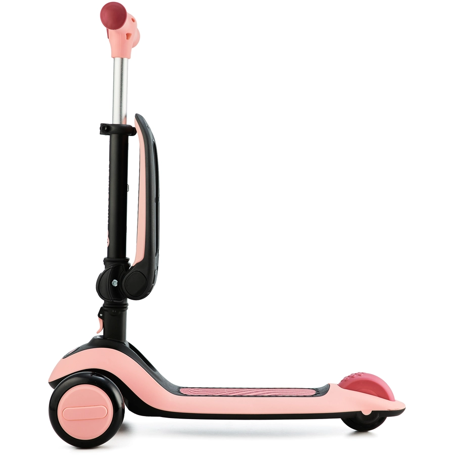 Kinderkraft 2 in 1 Laufrad & Roller Halley Rose pink