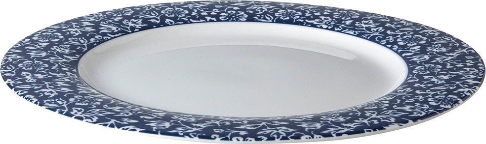 Laura Ashley bord Alyssa blauw D 23,4 H 1,7 cm