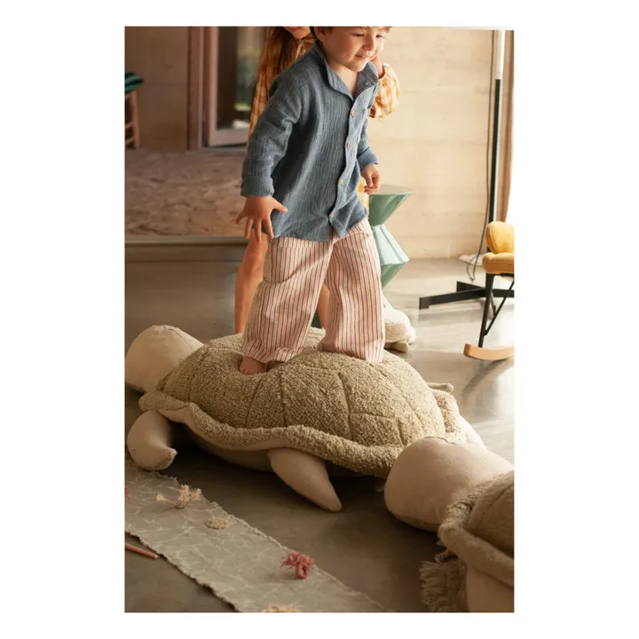 Lorena Canals Pouf Mrs Turtle | Olive