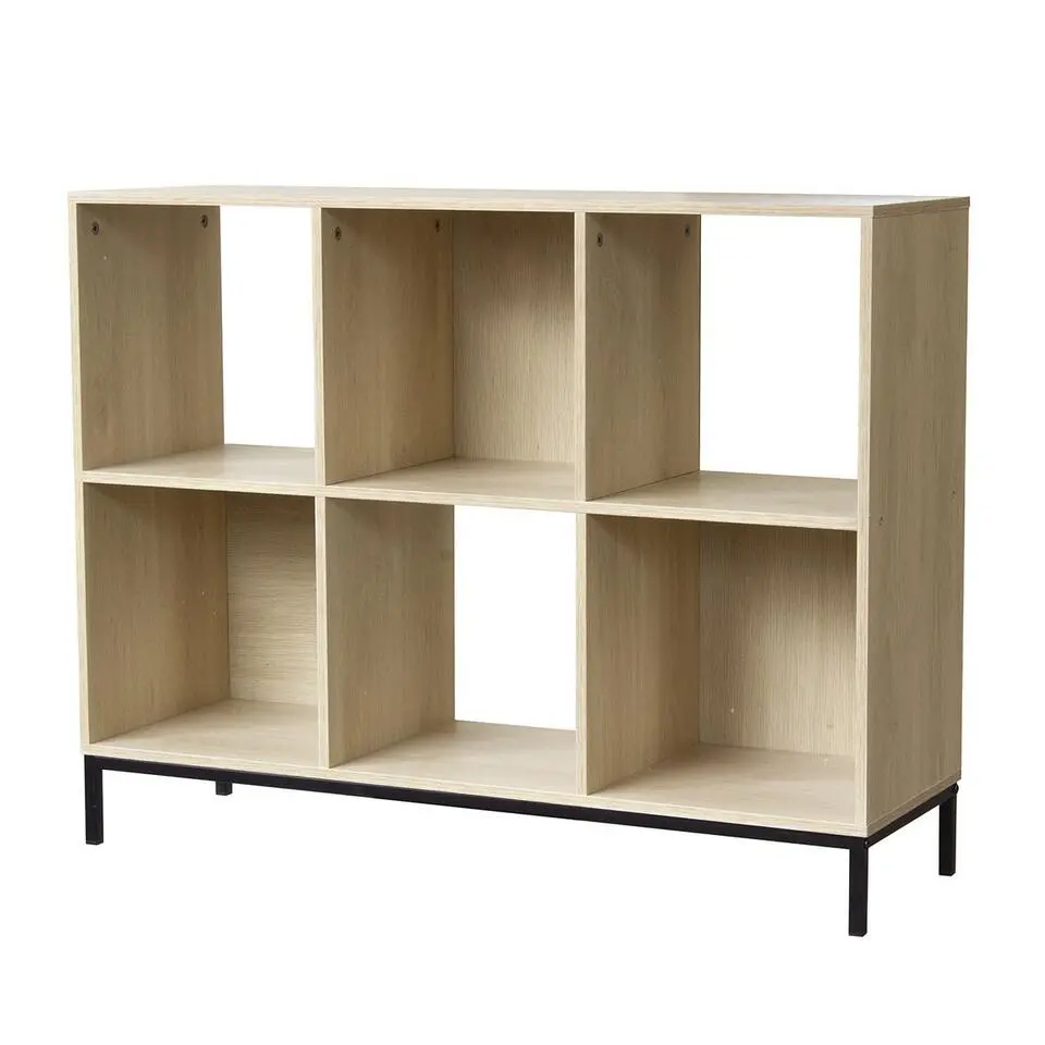 CALICOSY - Opbergplank - Licht hout - 72.6x93.5x29.8 cm