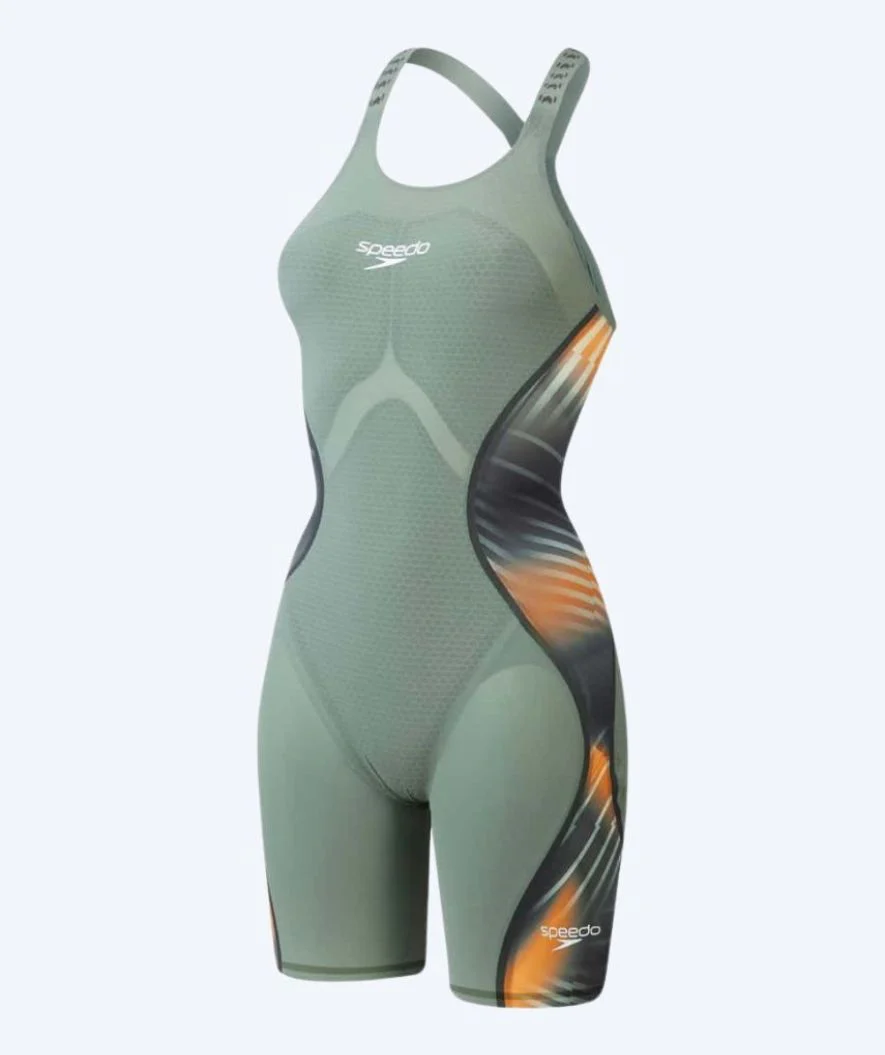 Speedo konkurrence badedragt til damer - LZR Pure Intent 2.0 - Grøn/multi