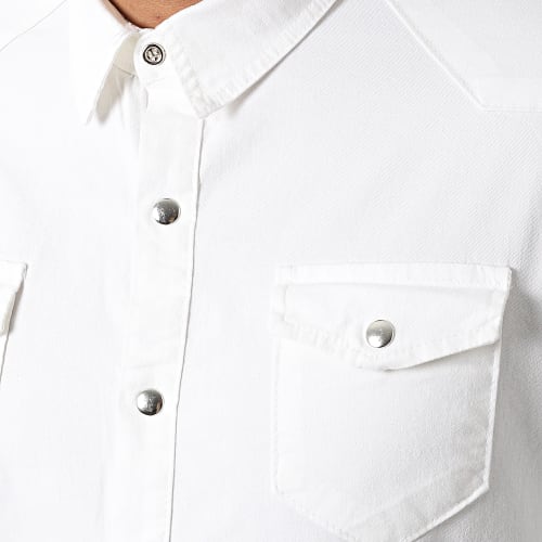 Chemise Jean Manches Longues 1739 Blanc