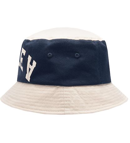 Wood Wood B?llehat - Val Arch Bucket Hat - Beige/Navy