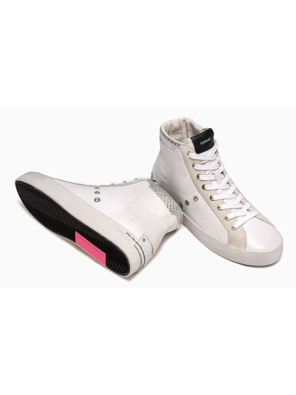 Sneakers HIGH TOP HERITAGE White - Crime London