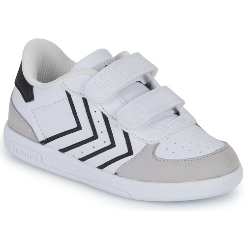 hummel - VICTORY JR - Blanc / Noir