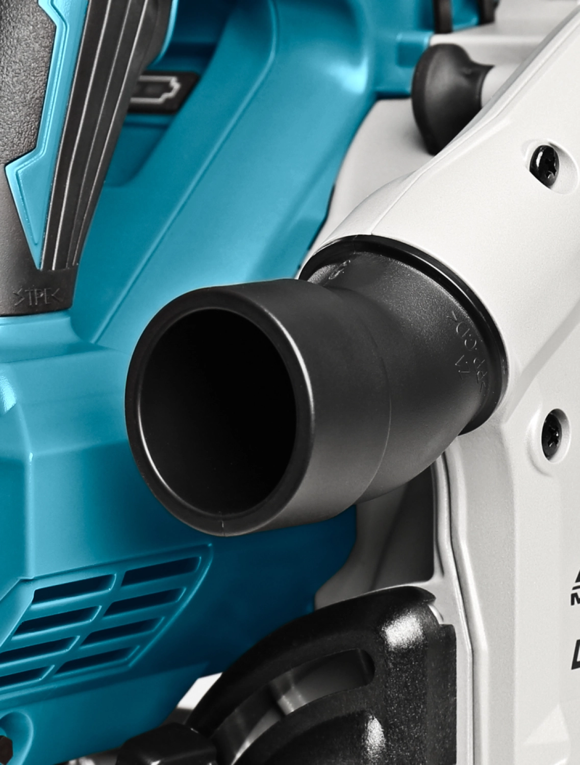 Makita DSP601ZJU2 36V (2x 18V) Li-Ion accu invalcirkelzaag body in Mbox (AWS) incl. geleiderail - 20 x 165mm - koolborstelloos