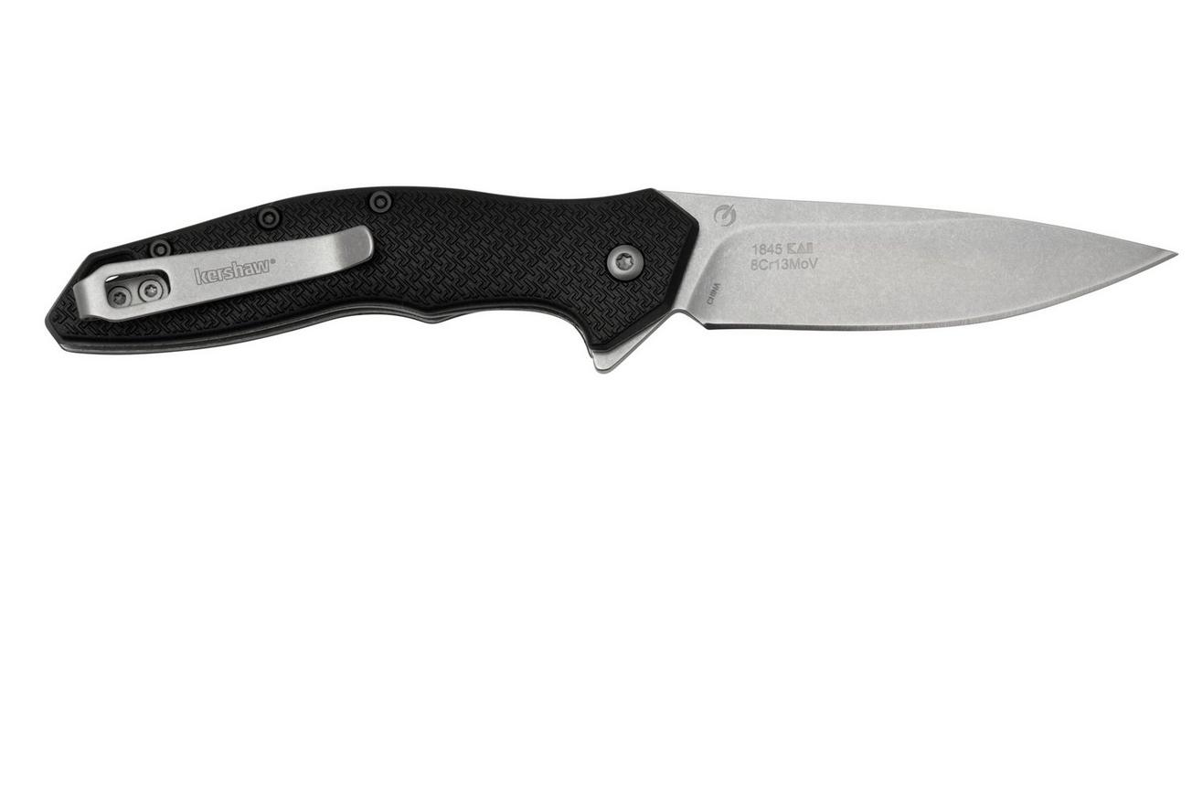 Kershaw  Shoreline 1845 Assisted Flipper Black FRN zakmes