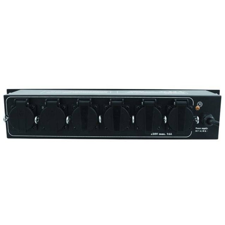 Eurolite Board 6 stroomverdeler 230V 19 inch