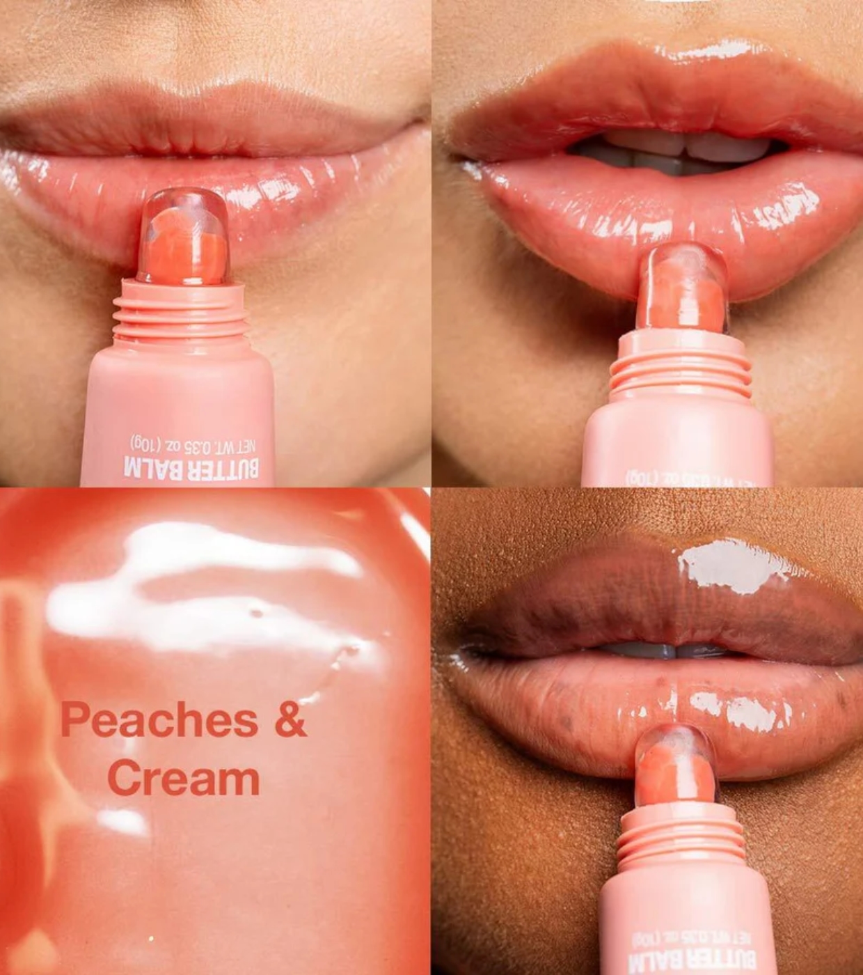 Palladio - Bálsamo Labial Butter Balm - 03: Peaches & Cream