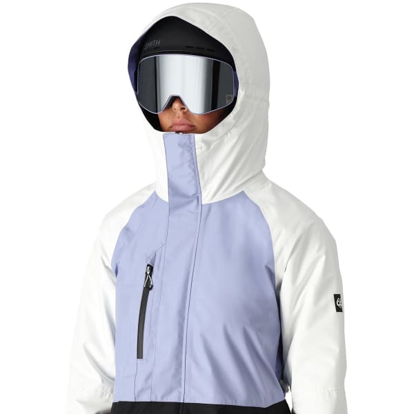 Veste snowboard 686 WMNS GORE-TEX WILLOW INSL JKT PURPLE IMPRESSION COLORBLOCK