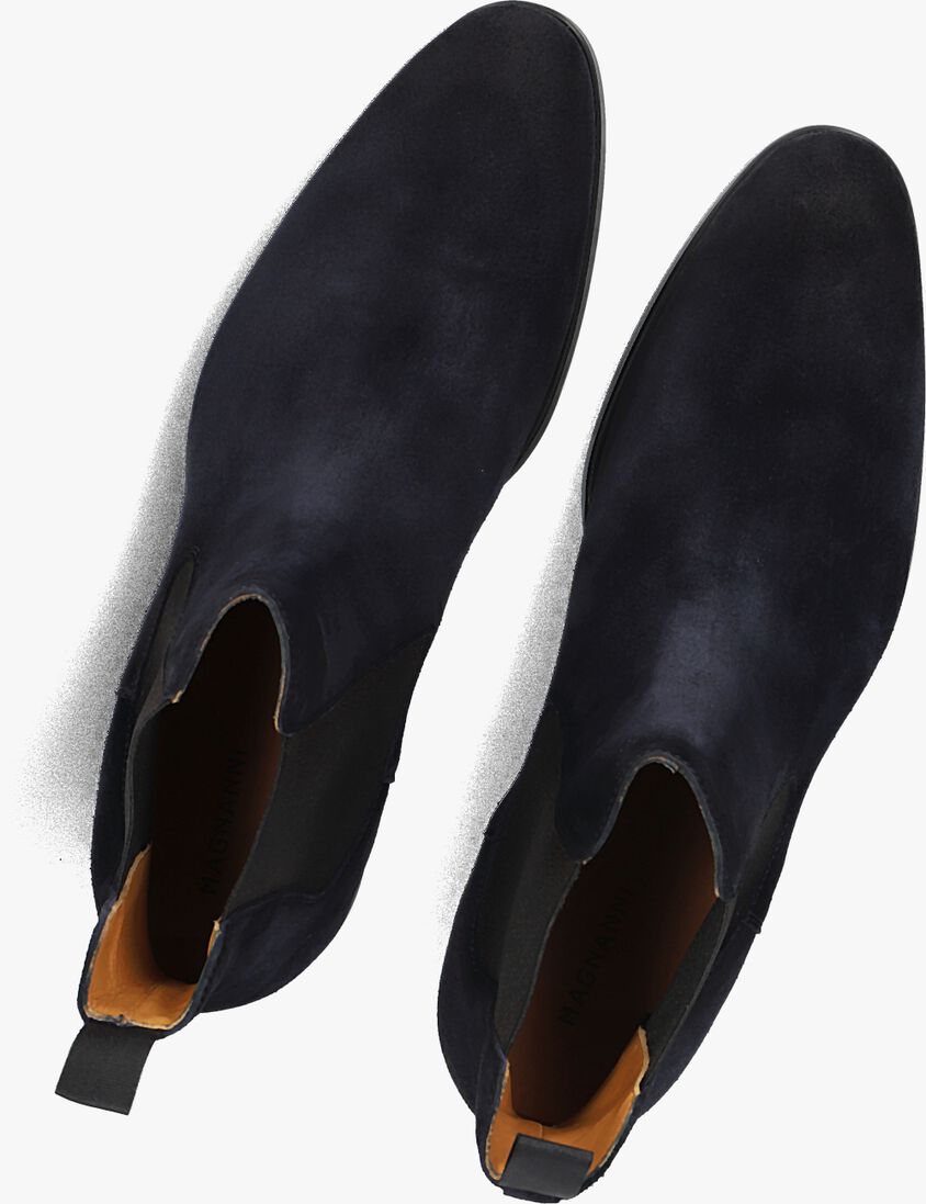 blauwe magnanni chelsea boots 26319
