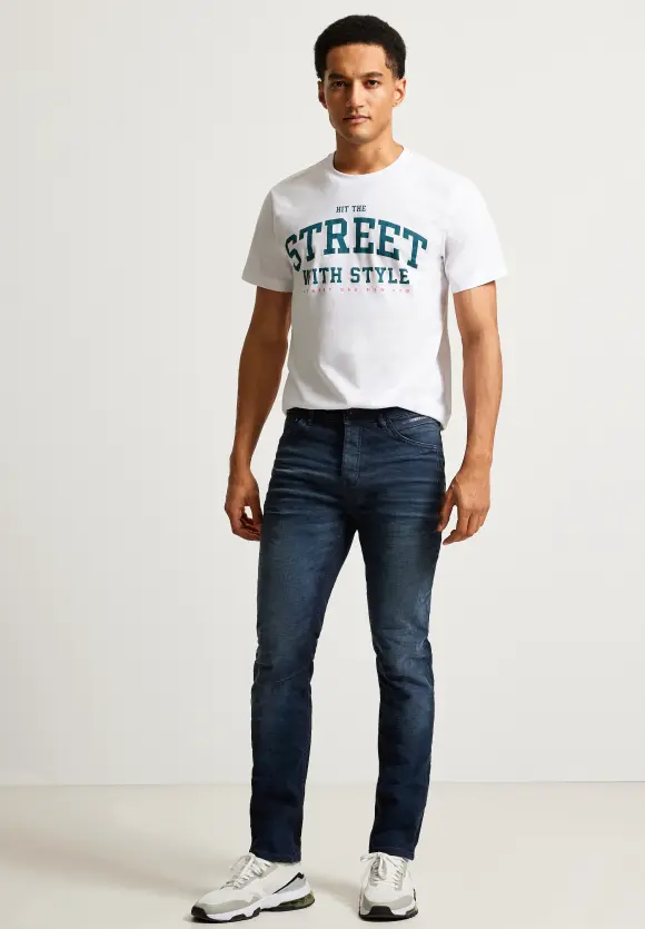 Regular Fit Jeans - dark blue authentic wash