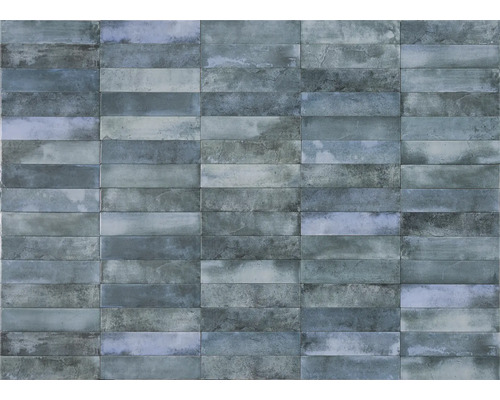 Wandtegel Mojave denim brick 6x25cm