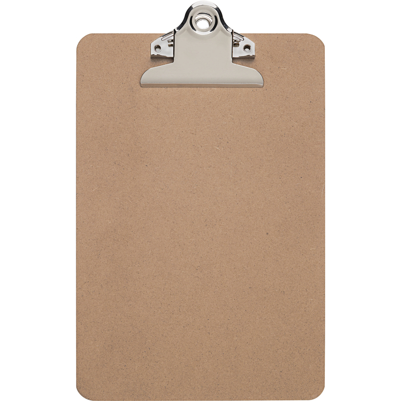 Maul Klemmbrett Classic, A5, hoch, braun