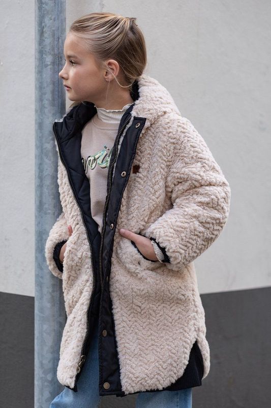 Like Flo - Ariana - Jas - Antra - Omkeerbaar - Gemaakt van Gerecycled Polyester