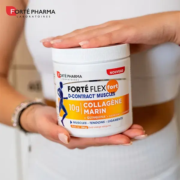 Forté Pharma Forté Flex Fort D-contract Músculos Colágeno Marinho Quinquina 334g