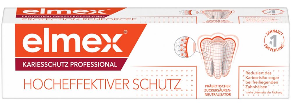 ELMEX KARIESSCHUTZ PROFESSIONAL Zahnpasta Paste Tb 75 ml
