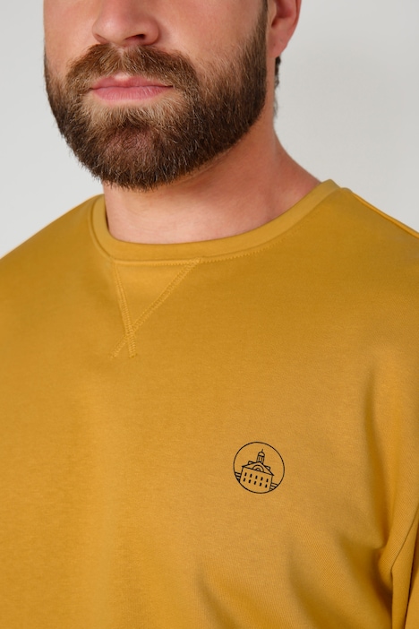 Boston Park Sweatshirt, Rundhals, Langarm
