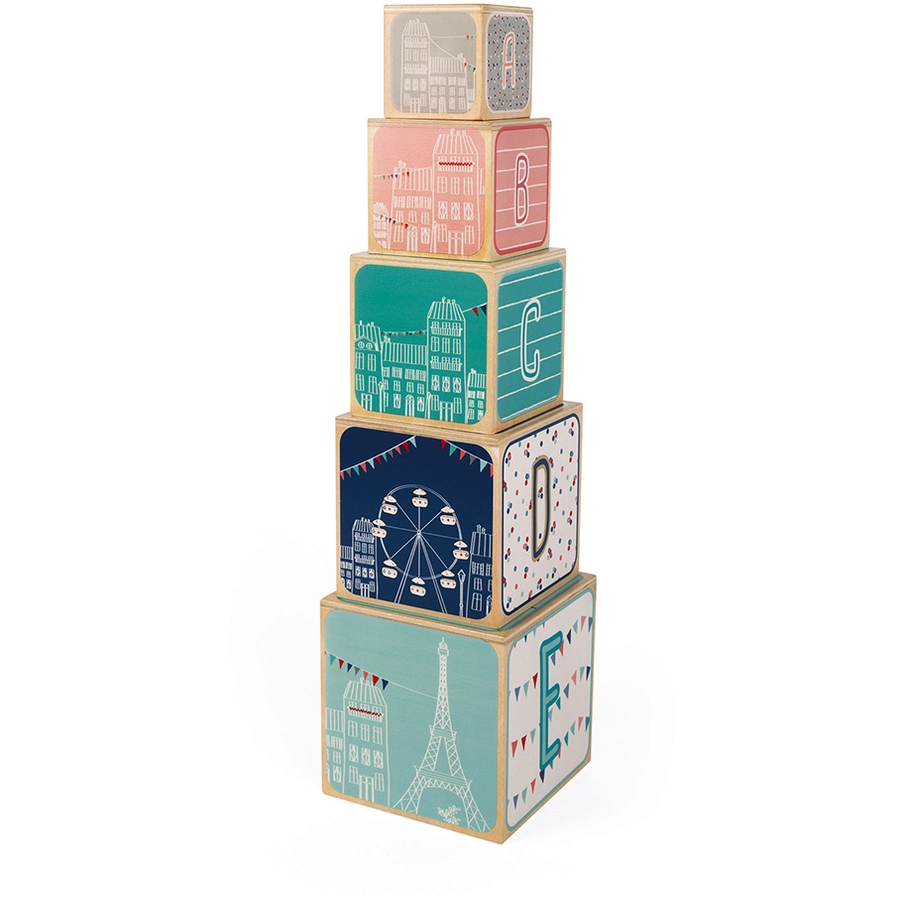 Janod® Sophie la girafe - Stapelpyramide