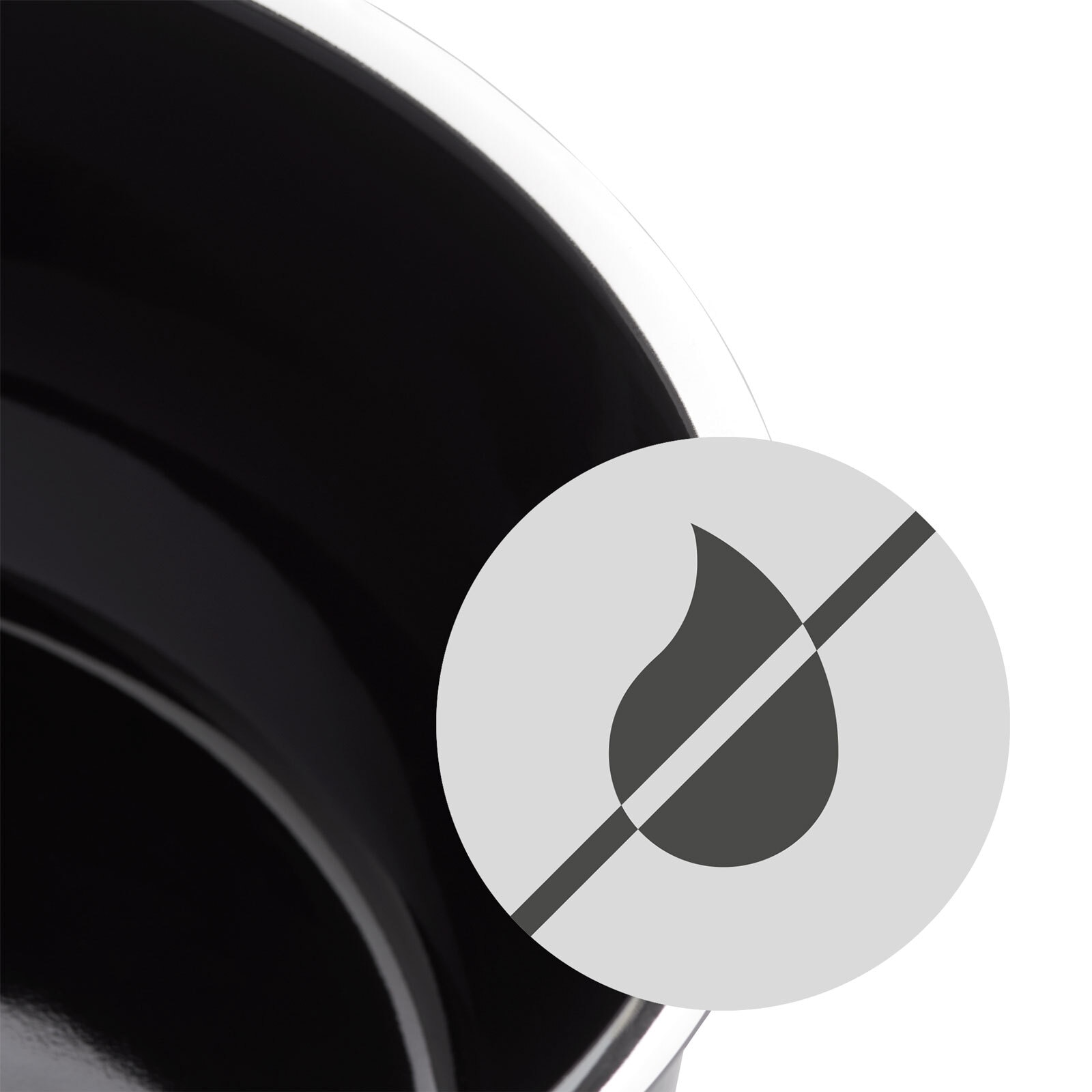 WMF Kochtopf-Set FUSIONTEC FUNCTIONAL 3-teilig mit Glasdeckel schwarz/rot