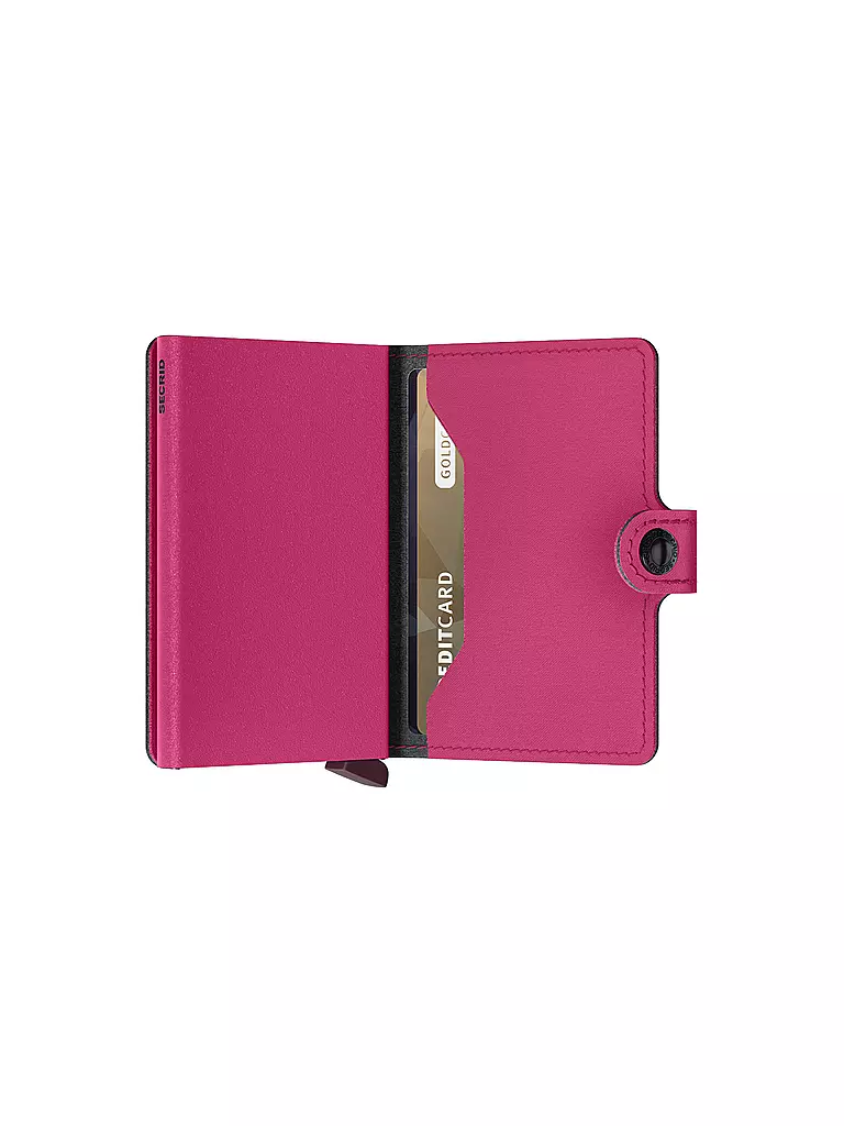 SECRID Geldbörse - Miniwallet Yard Powder Fuchsia pink