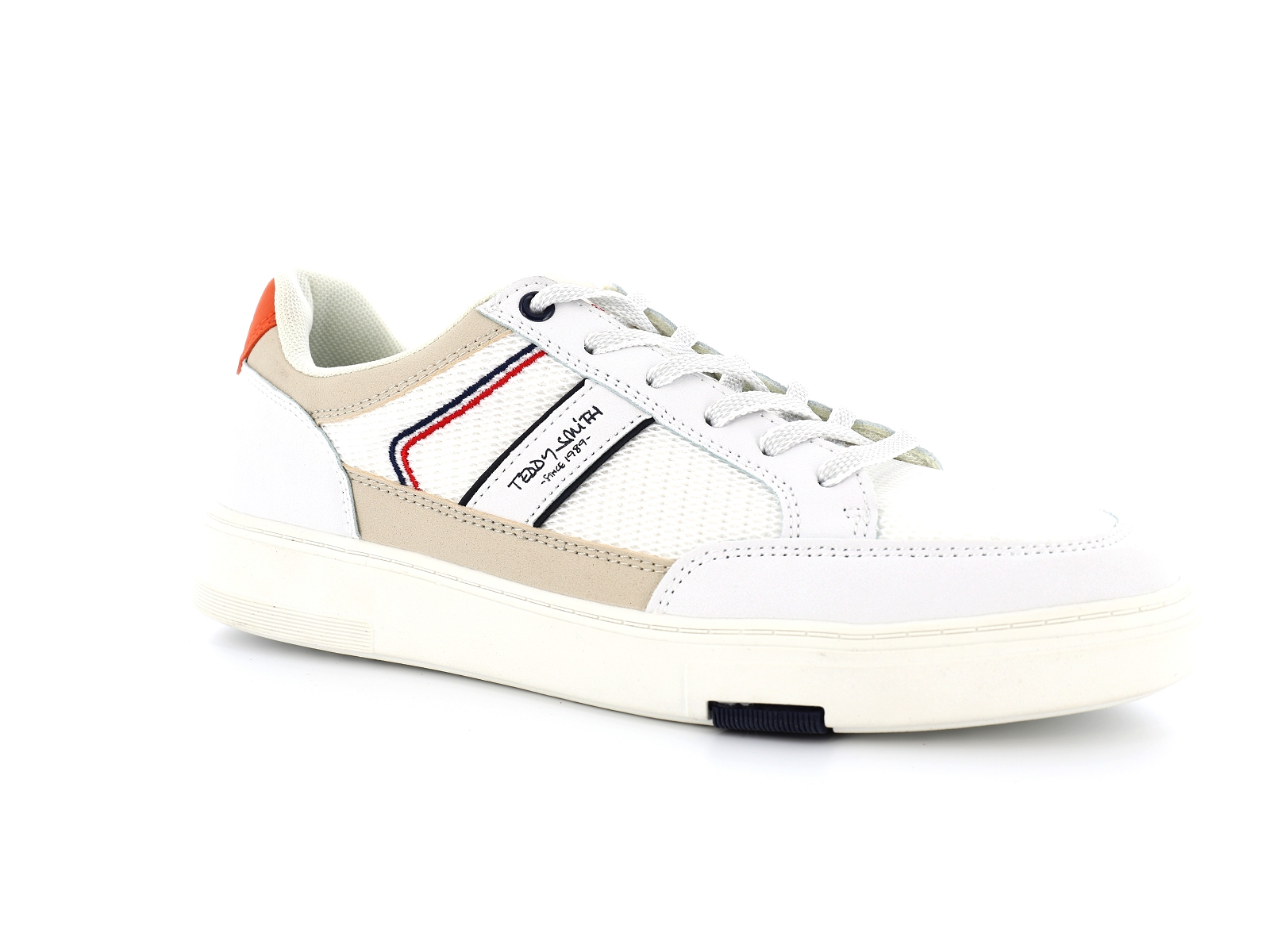 Teddy smith-78065 Matières combinées Multi Blanc