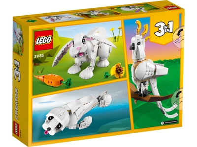 LEGO Wit konijn (31133)