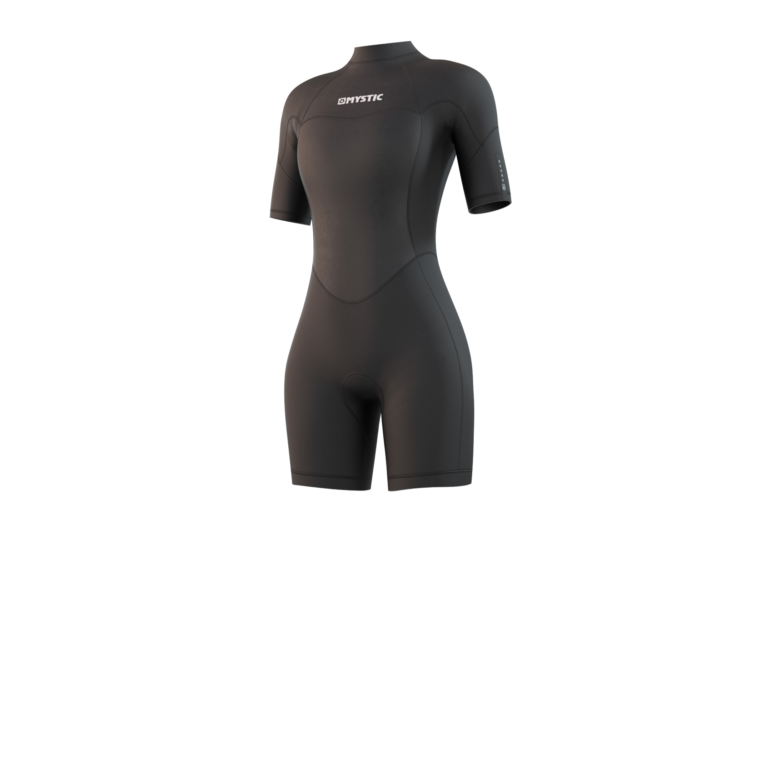 Mystic Brand Shorty 3/2mm Bzip Flatlock Women 8 / S