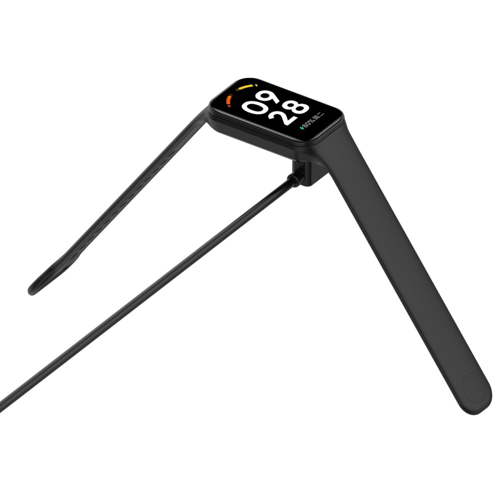 (1m) Magnetisches USB Ladekabel für Xiaomi Mi Band 8 / 9 / Redmi Smart Band 2 - Schwarz