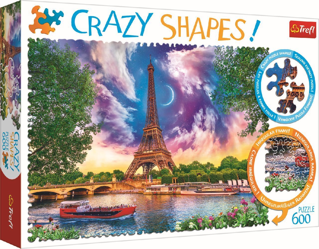 Trefl Puzzle 600 - Himmel über Paris (Puzzle)