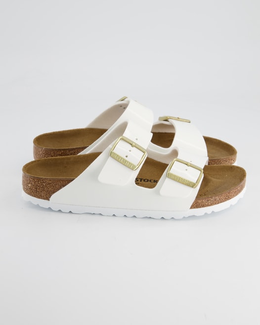 Birkenstock Arizona Pantoletten in Weiß