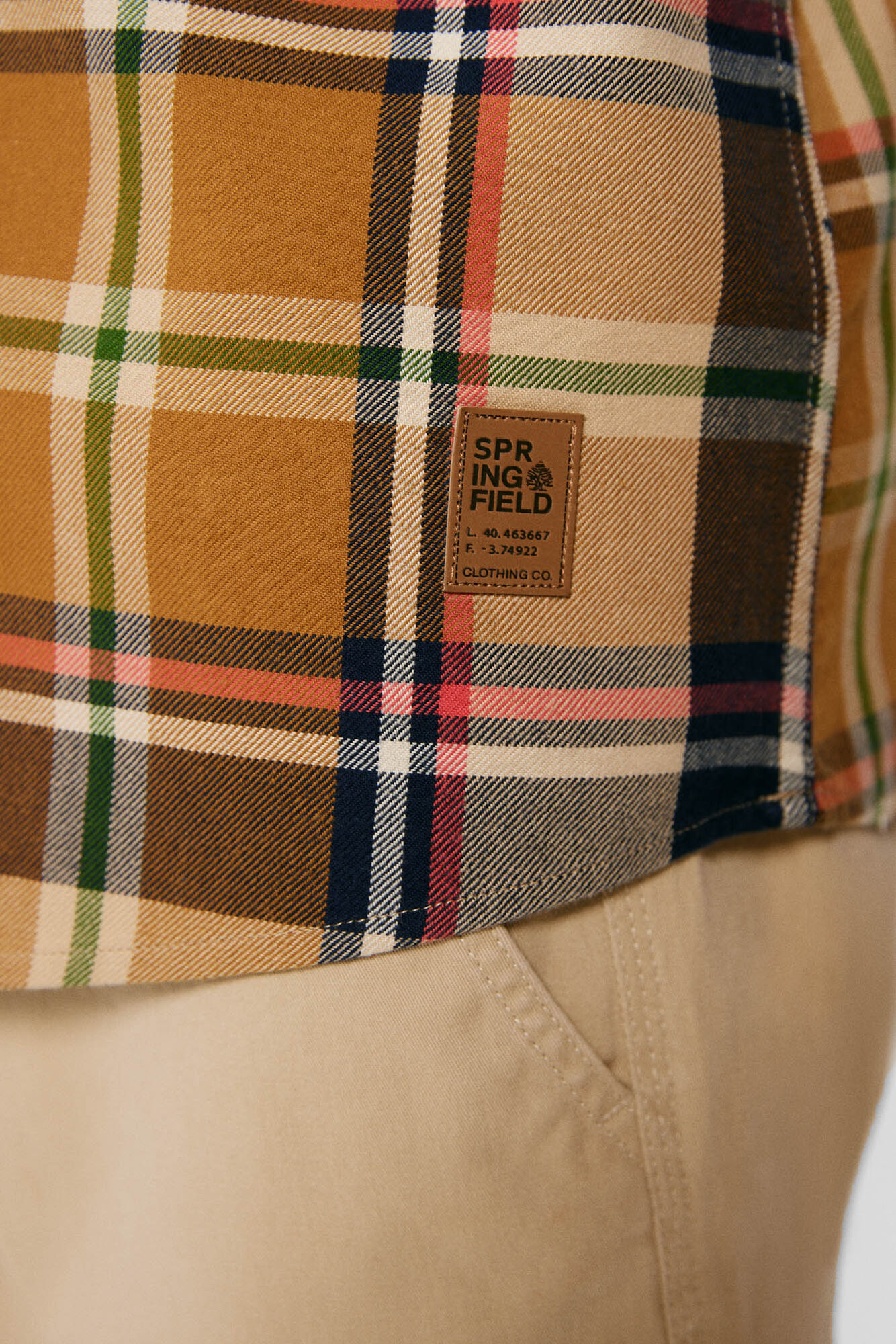 Camisa xadrez