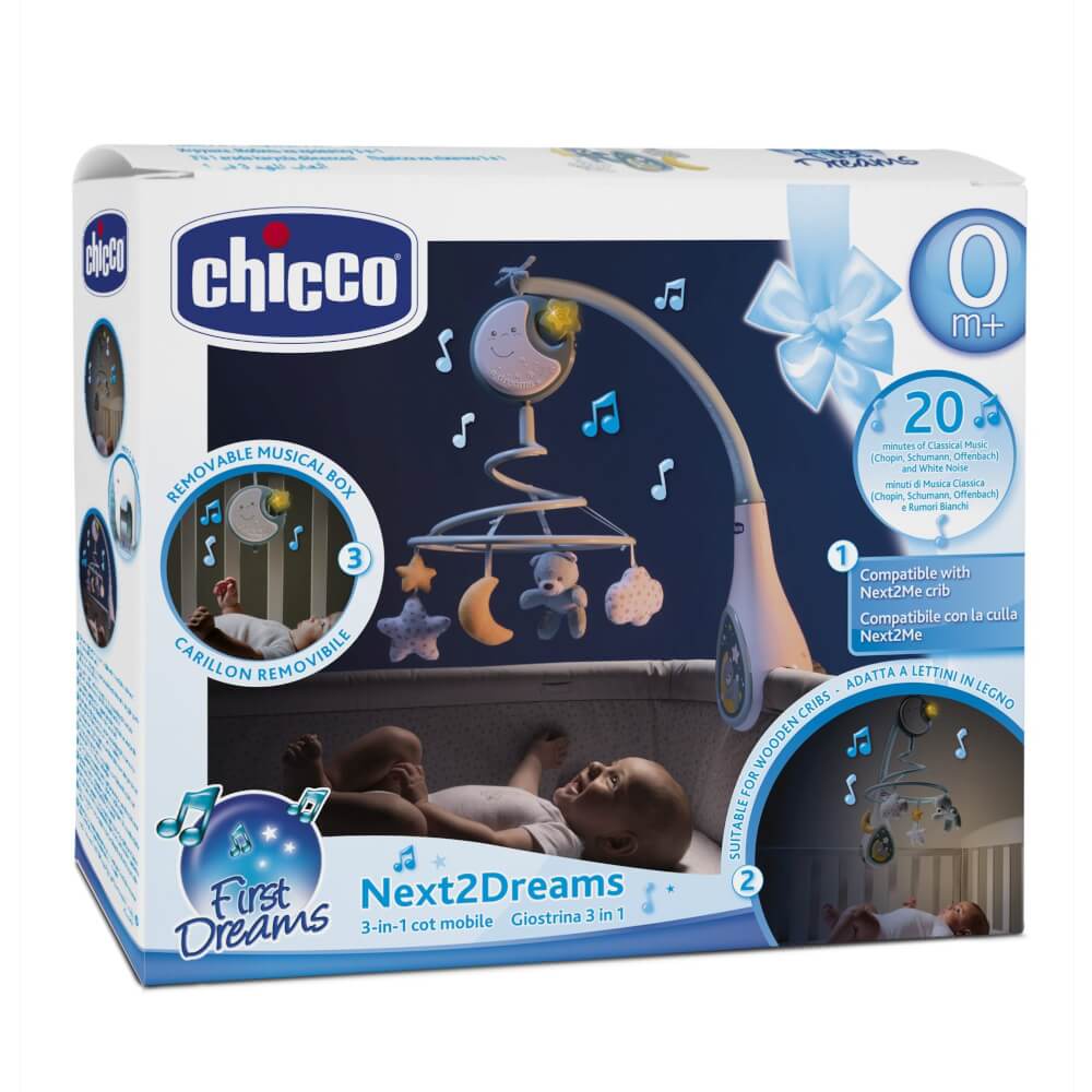 Chicco Next2Dreams Mobile, Blau