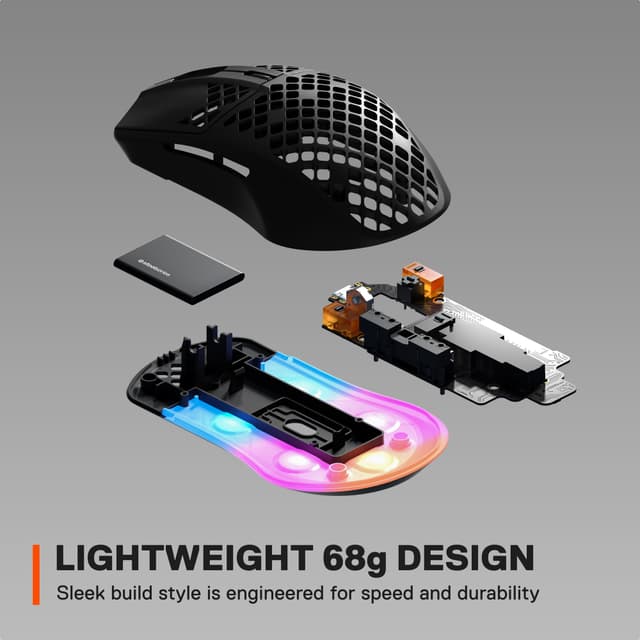 SteelSeries Aerox 3 Wireless gaming mus