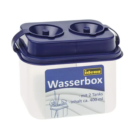 Idena Wasserbox, 400 ml, blau