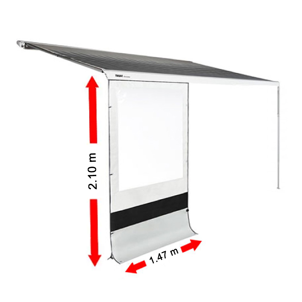 Façade de store Thule Rain Blocker G2 2m10 x 1m47