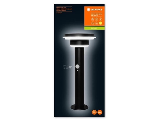 LEDVANCE - Eclairage pour chemin Borne extérieure endura solar double circle 40cm 6 w = 600lm...
