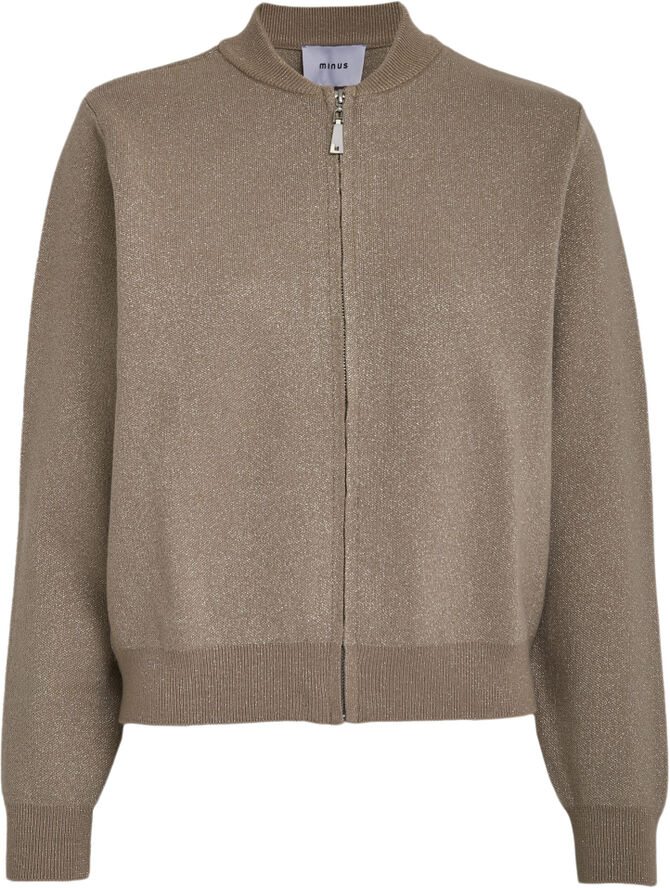 Minus MSShela Knit Jacket Medal gold metallic
