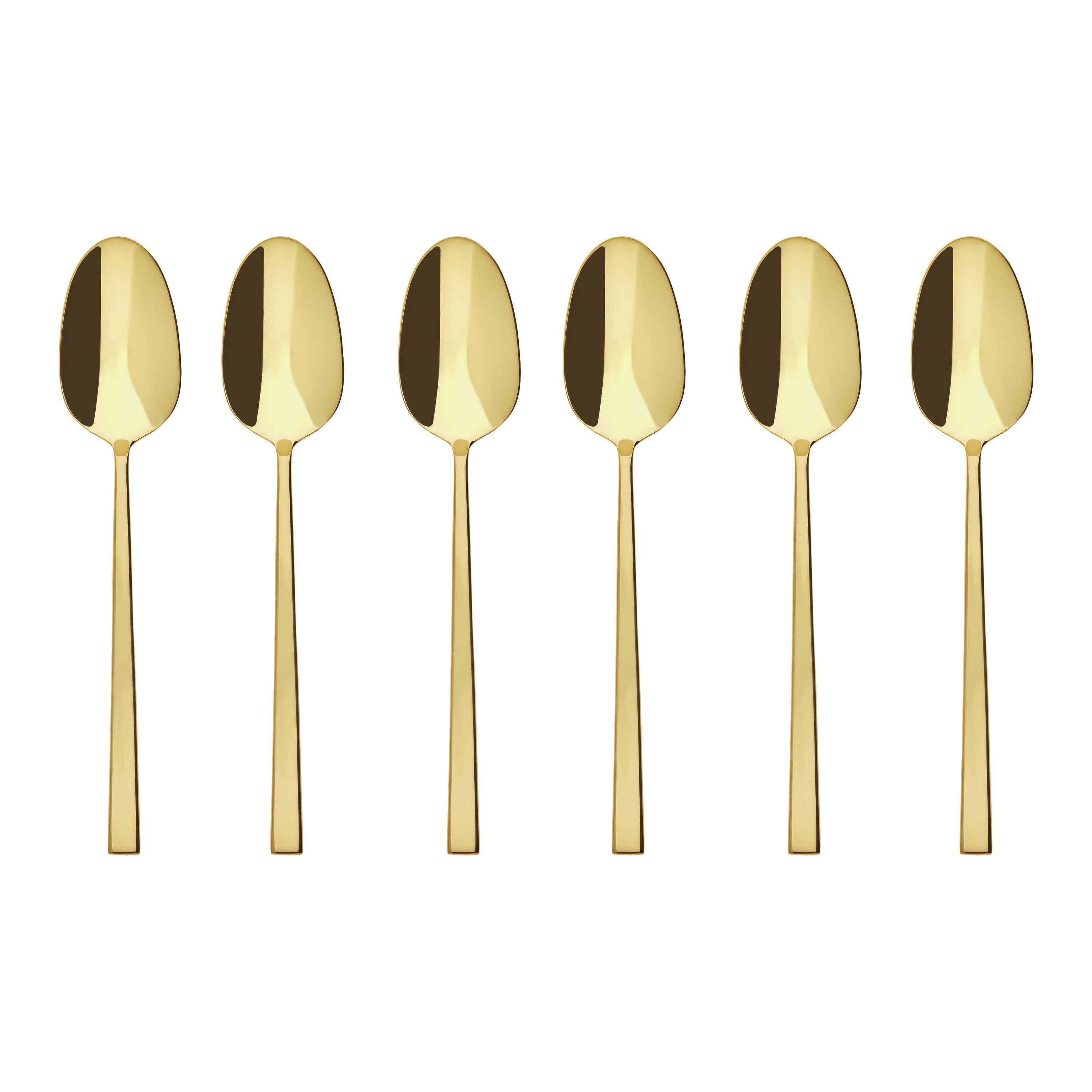 Sambonet Rock Koffielepels 6 st. - Goud