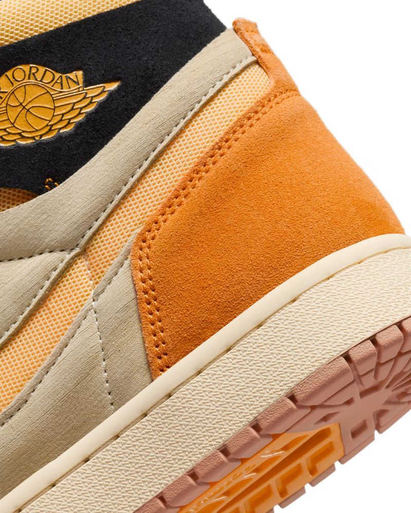 Chaussures Nike Air Jordan 1 Zoom CMFT 2 Blanc & Orange pour homme