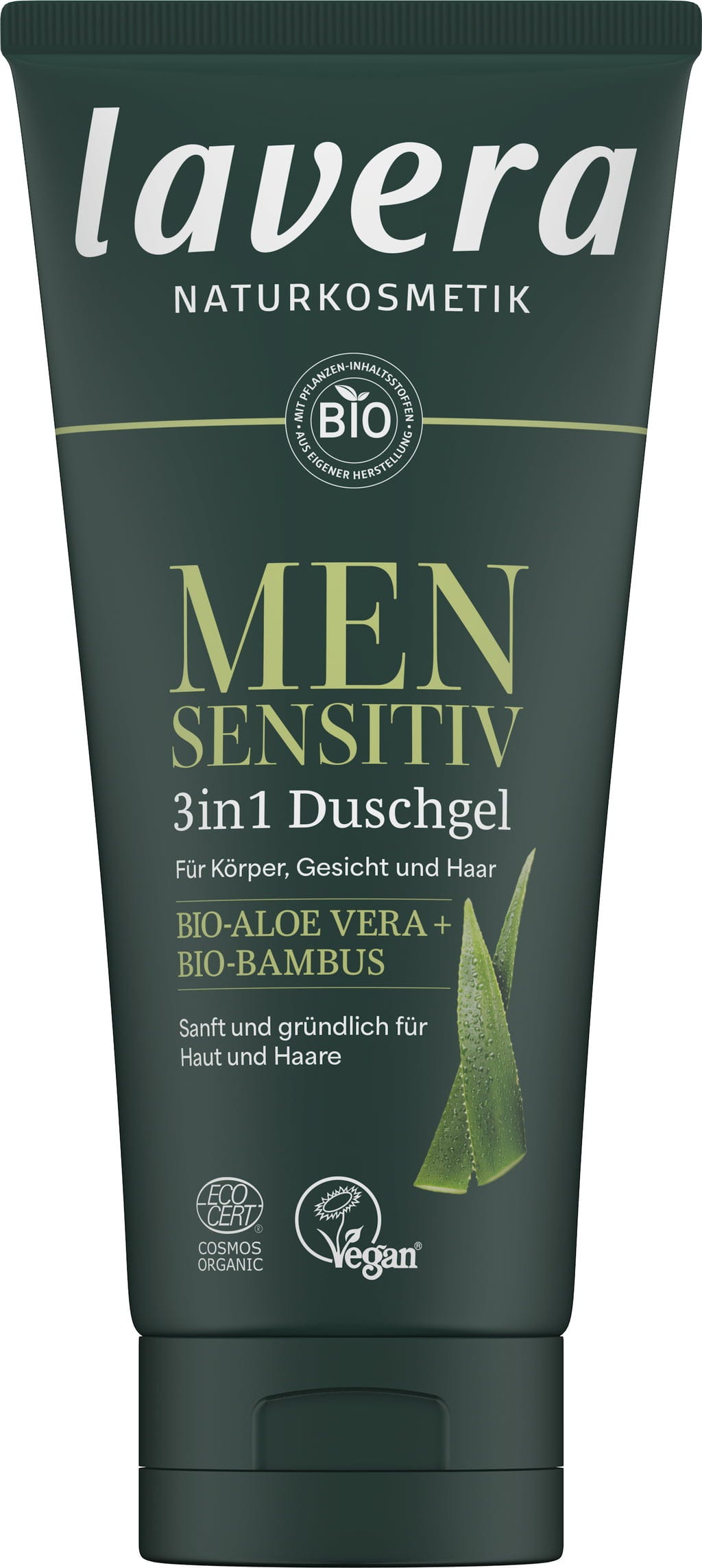 lavera  Men Sensitiv 3in1 Duschgel, 200 ml