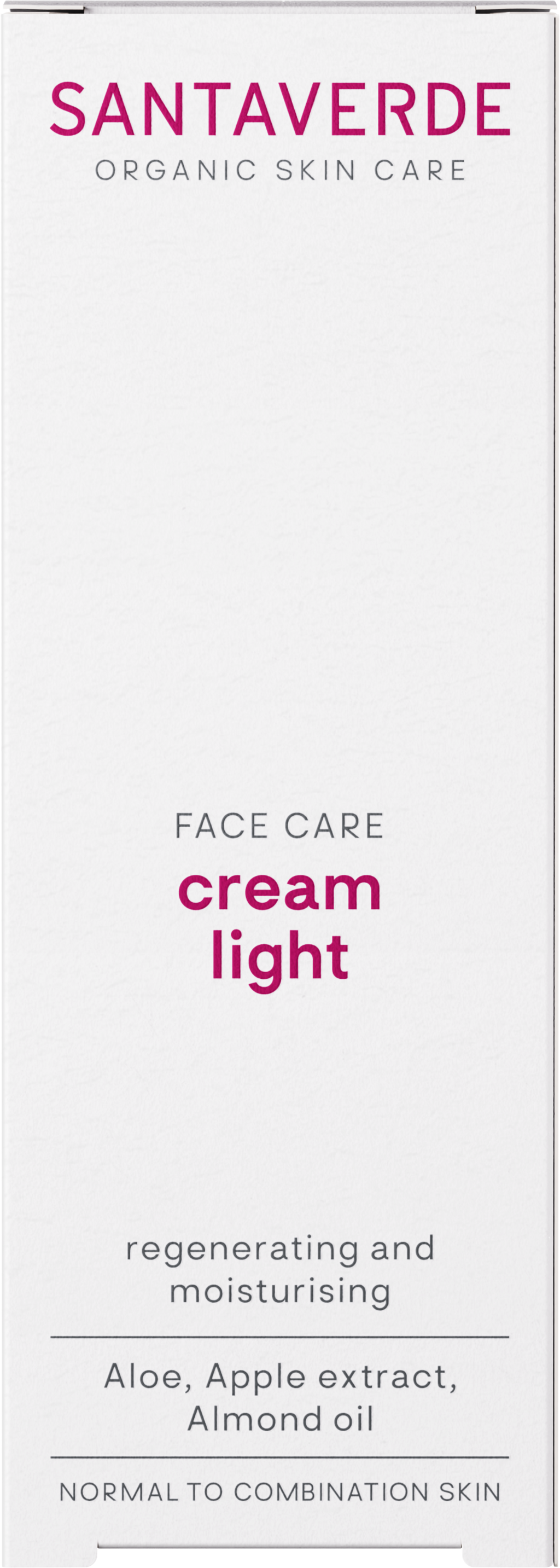 SANTAVERDE  FACE CARE cream light, 30 ml