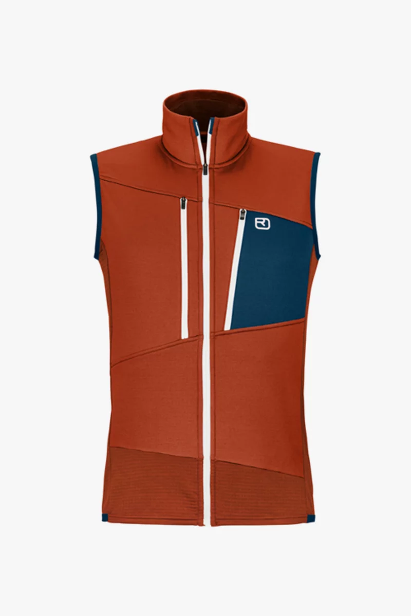 Ortovox Fleece Grid Herren Gilet