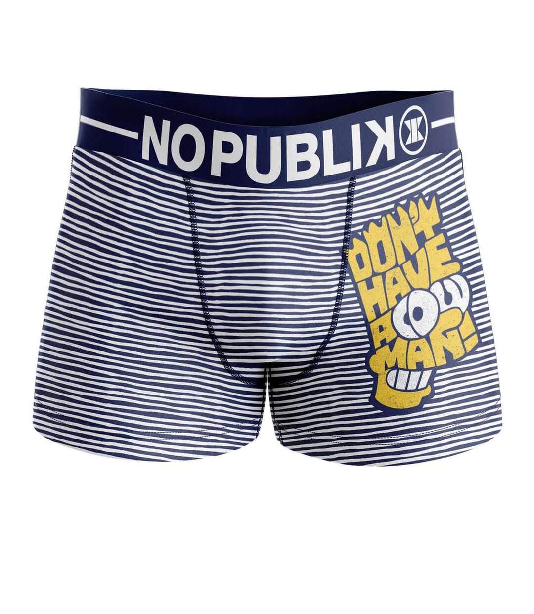 boxer homme microfibre simpson bart stripes